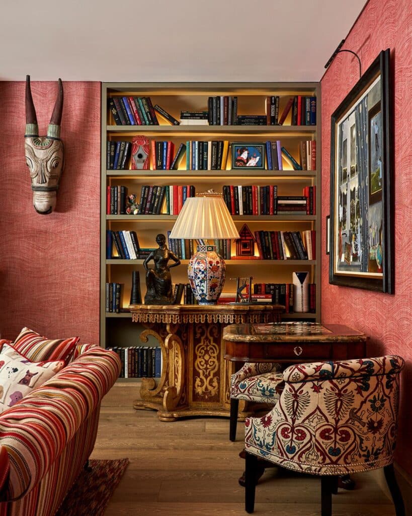 How to Create a Cosy Book Nook - Kit Kemp Design Studio