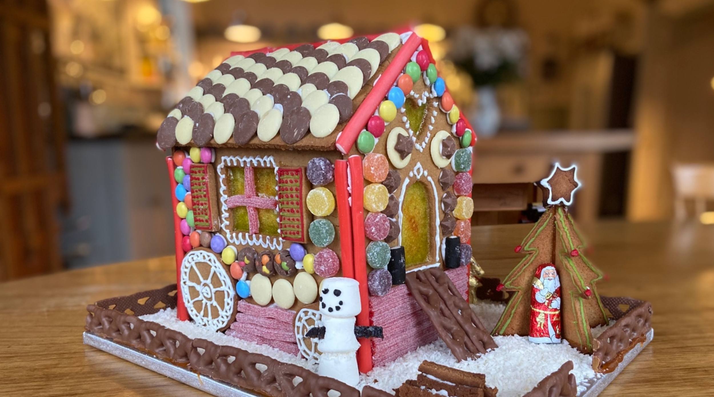 Create a Gingerbread House
