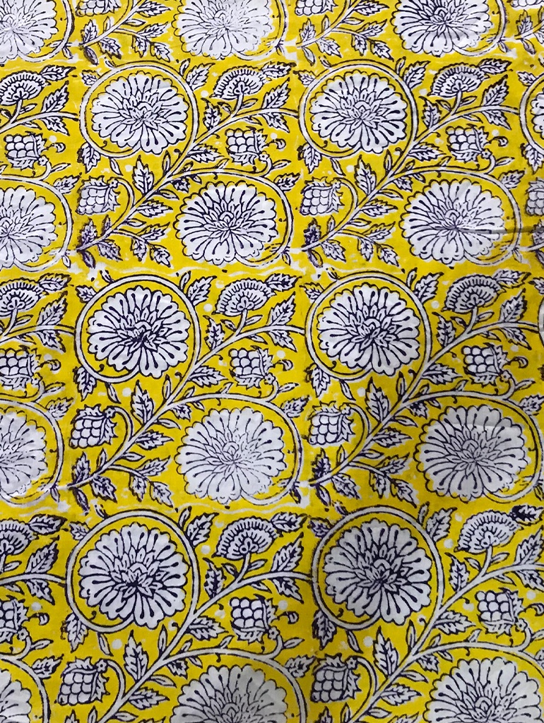 A beautiful orignal fabric print blocks from India